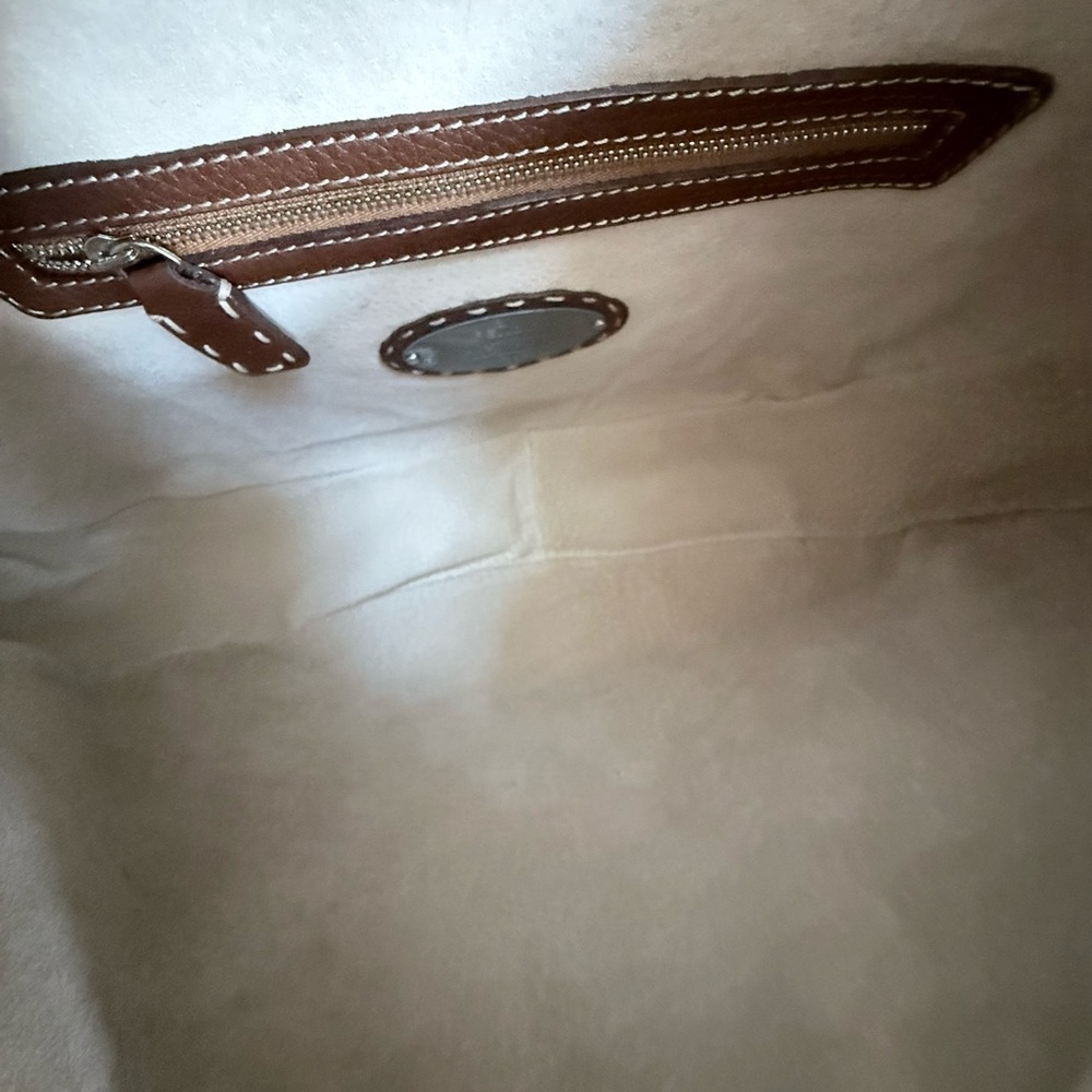 Authentic FENDI Selleria Grain Leather Hobo Bag with Contrast Stitching! COA! - Picture 12 of 16